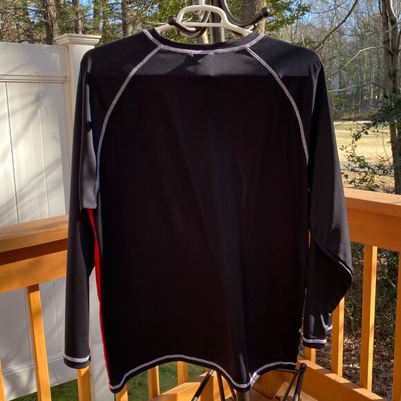 New Jersey Devils Long Sleeve Performance Active Wear Rash Guard Shirt XXL - Picture 6 of 10